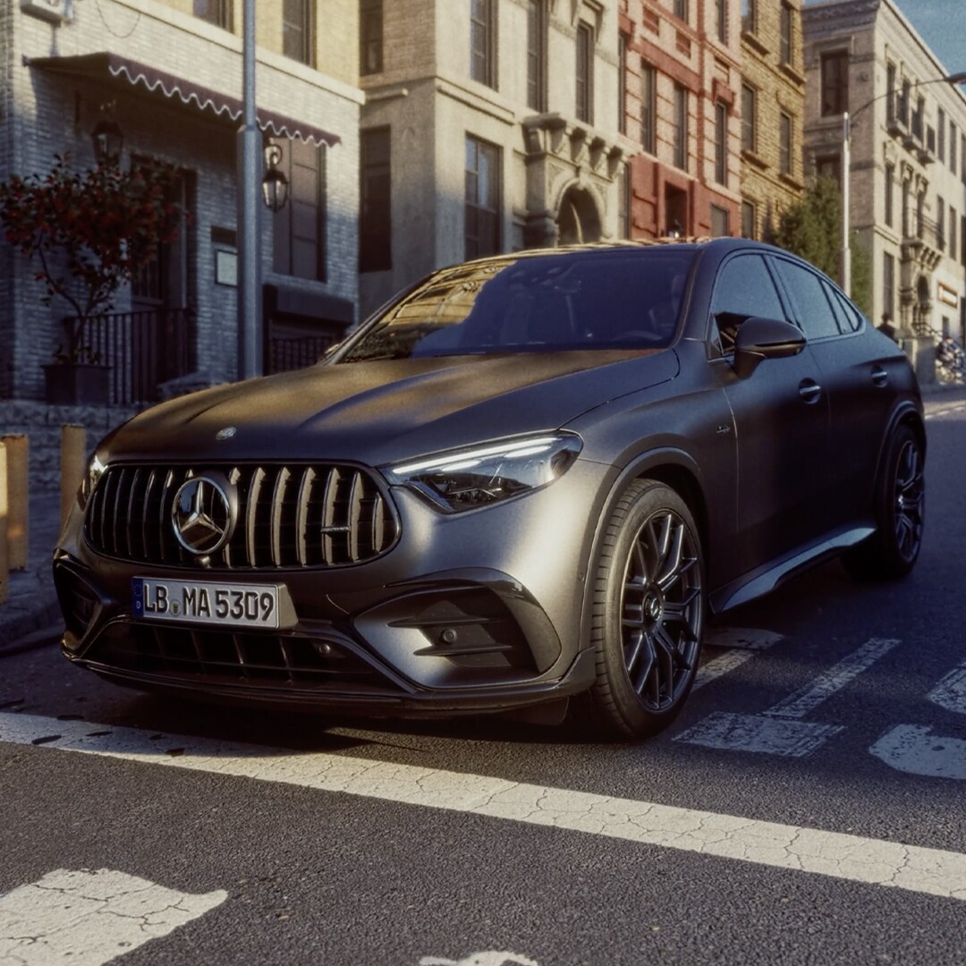 The all-new Mercedes-AMG GLC Coupé.